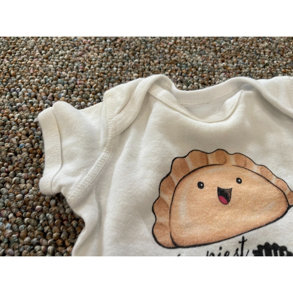 Happiest Little Pieroga Unisex Bodysuit 6M - Picture 2 of 2